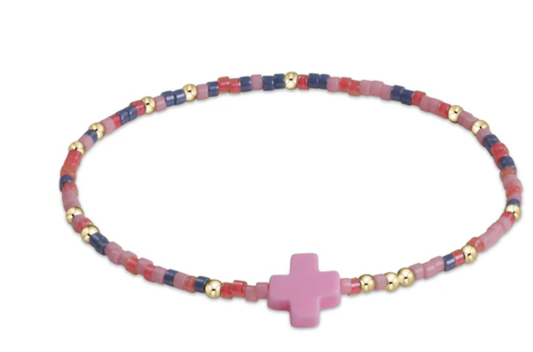 Egirl Hope Unwritten Signature Cross Bracelet- Your'e Gum-Believeable