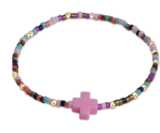 egirl hope unwritten signature cross bracelet - life of the party