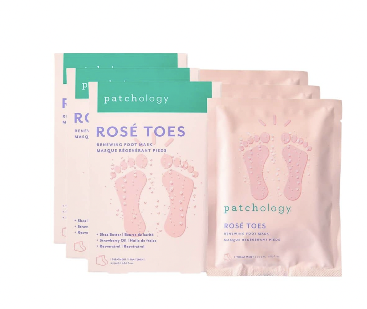 Patchology Rose' Toes Treatment