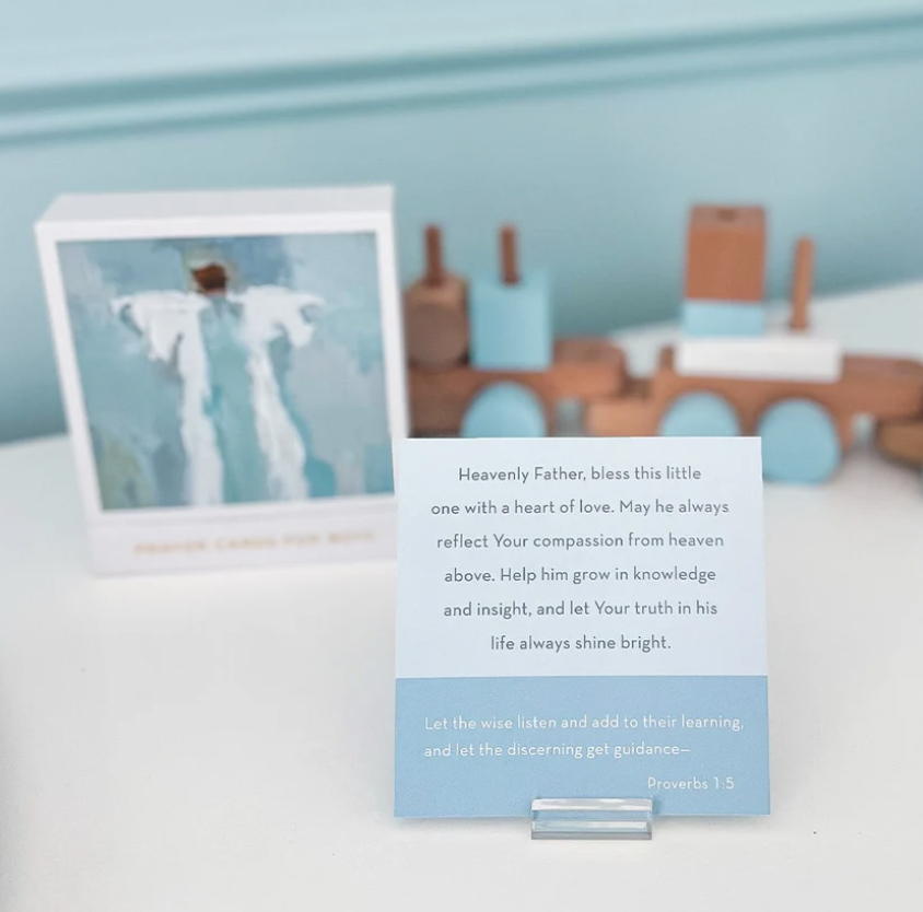 Prayer Cards For Boys
