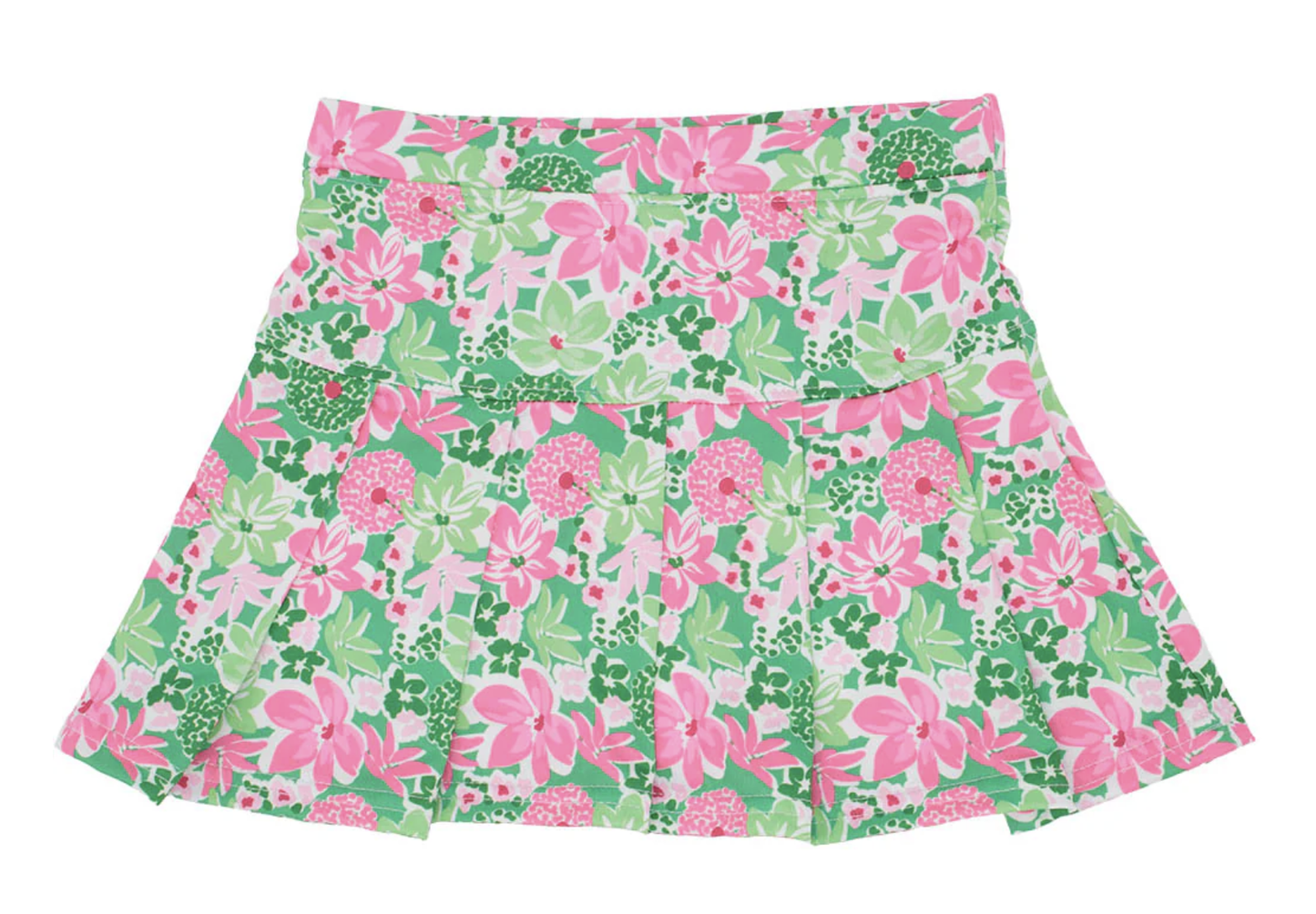 Botanical Flowers Tennis Skort