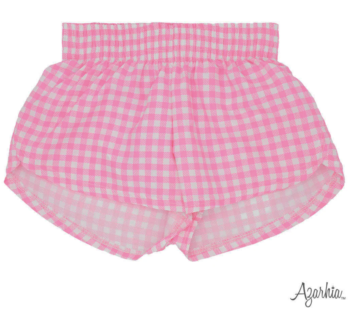 Pink Gingham Steph Short