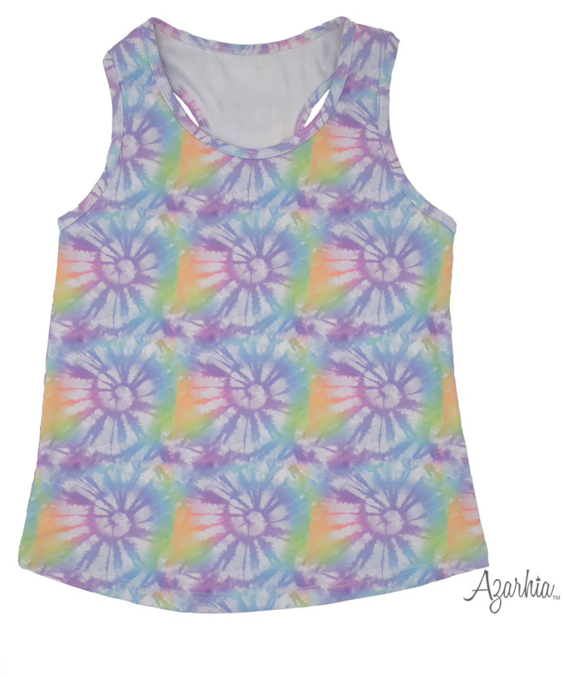 Lavender Burst Racer Back Tank