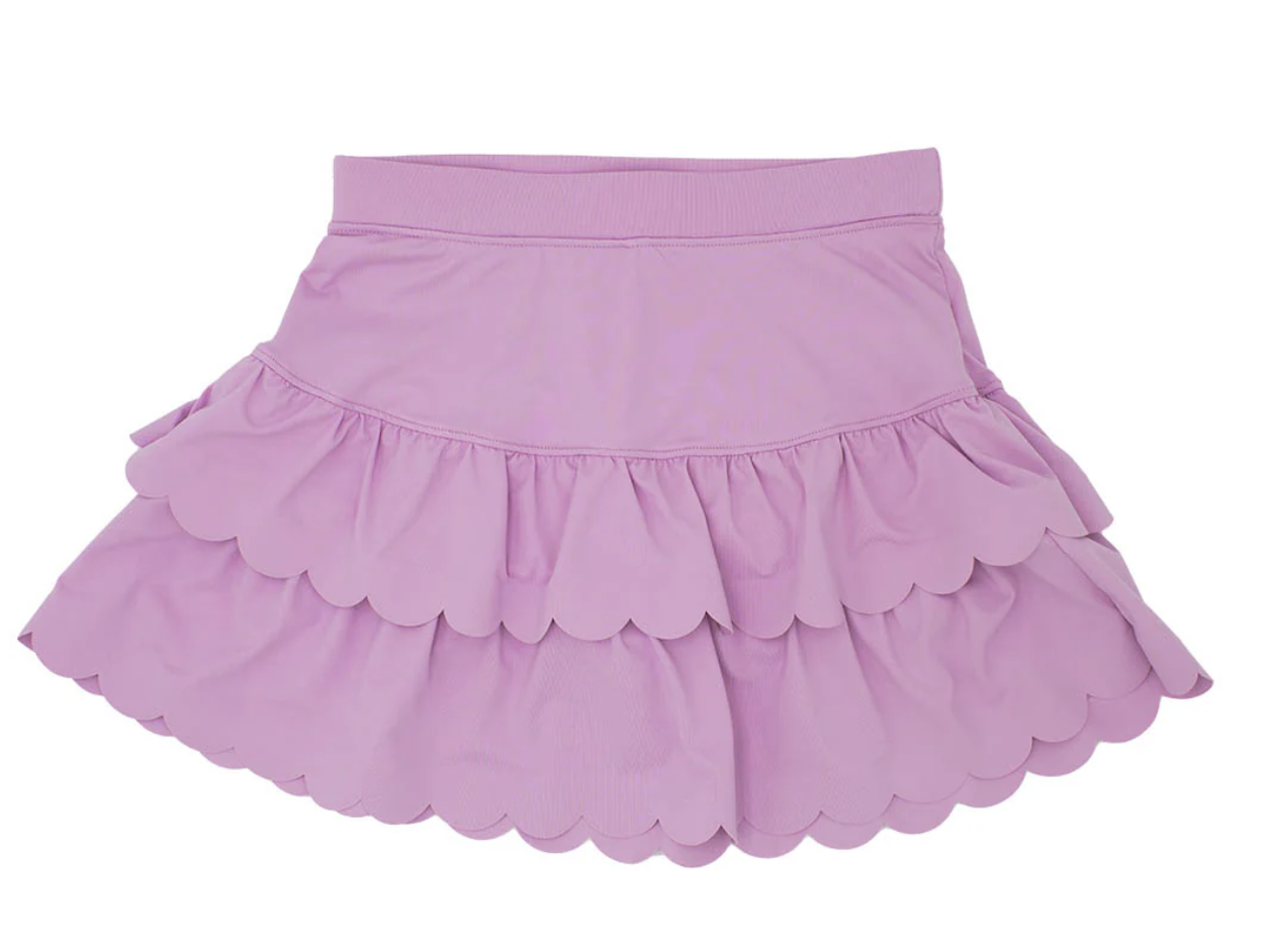 Lavender Scalloped Skort