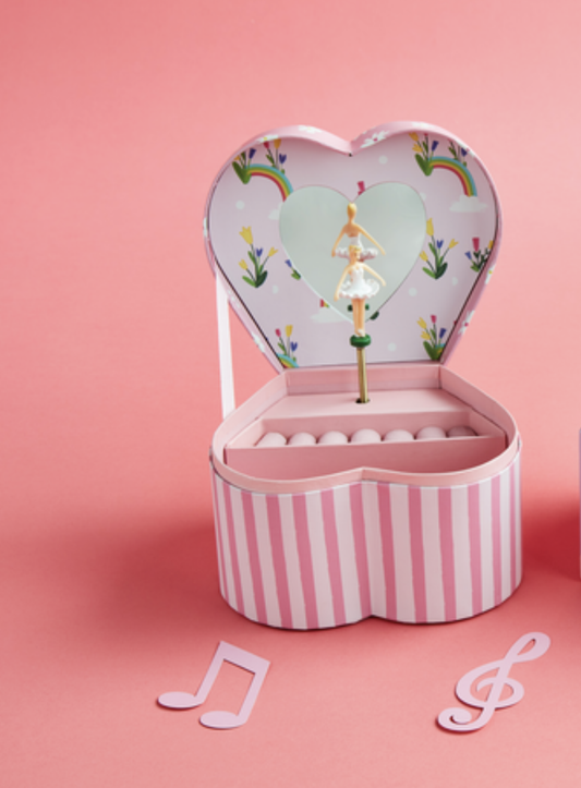 Heart Jewelry Music Box