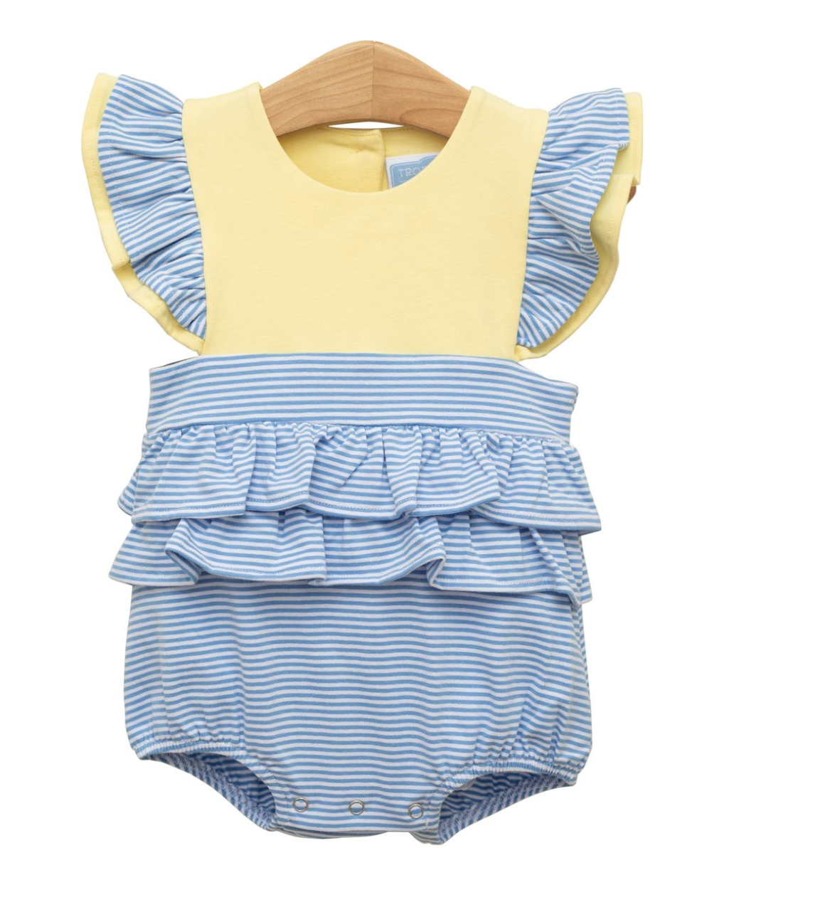 TSK Rosie Bubble- Cornflower Stripe/Yellow