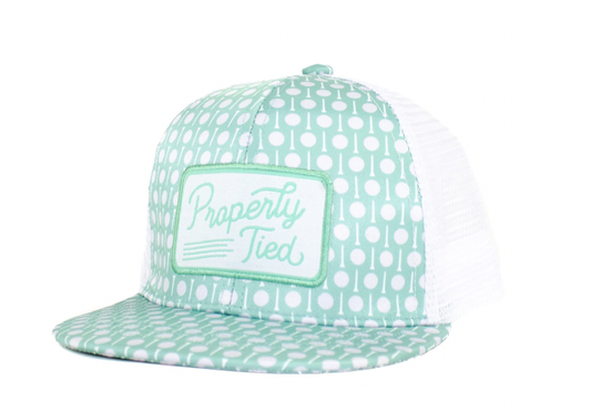 Properly Tied Boys Sportsman Trucker Hat Tee Time