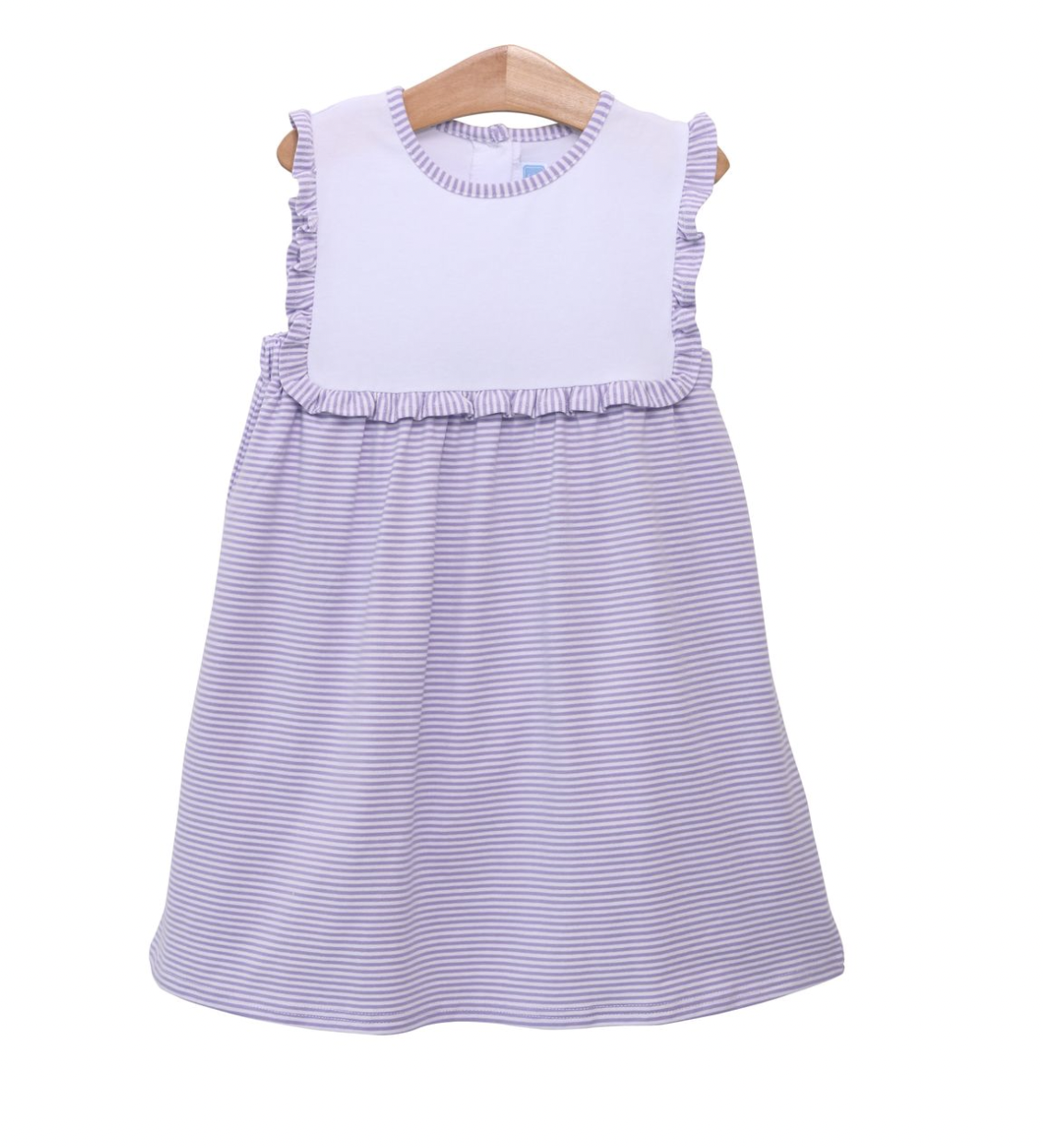 TSK Alice Dress- Lavender Stripe