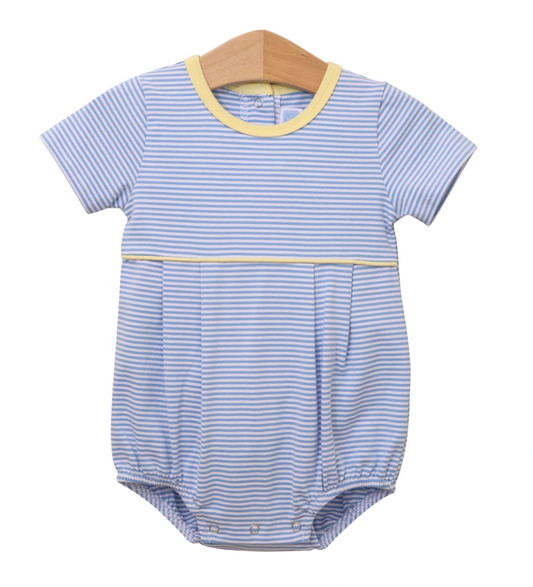 TSK Bentley Bubble- Cornflower Stripe/Yellow