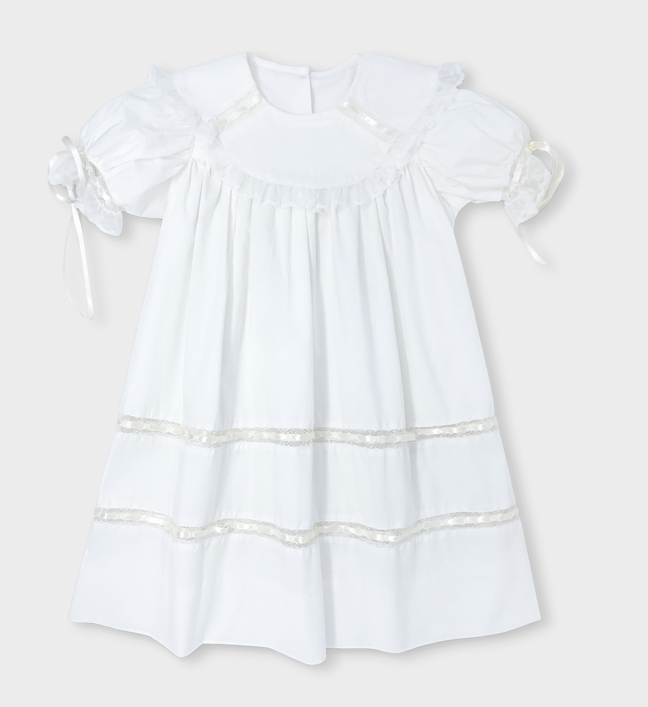 LS Donahue Dress Blessings White , Ecru