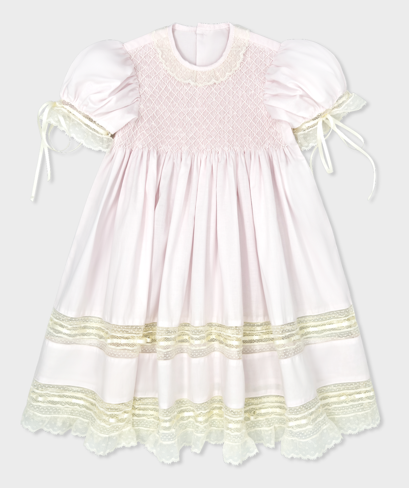 LS Margaret Dress Spring Pink Batiste