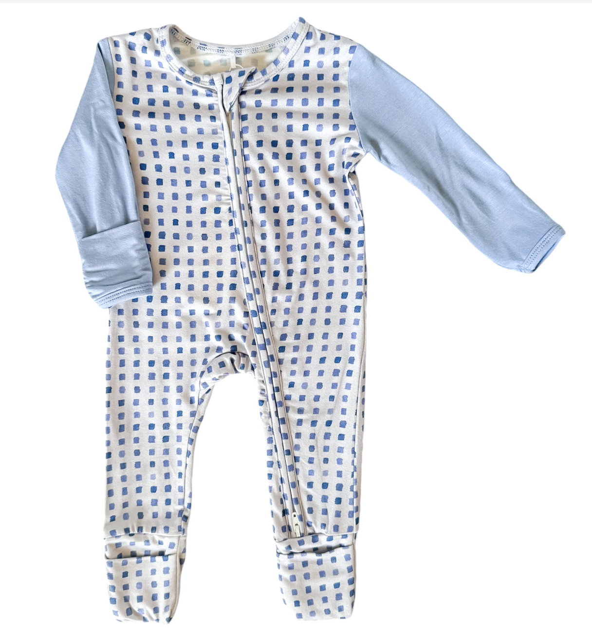 Rockin Royalty Geo Dots Footie