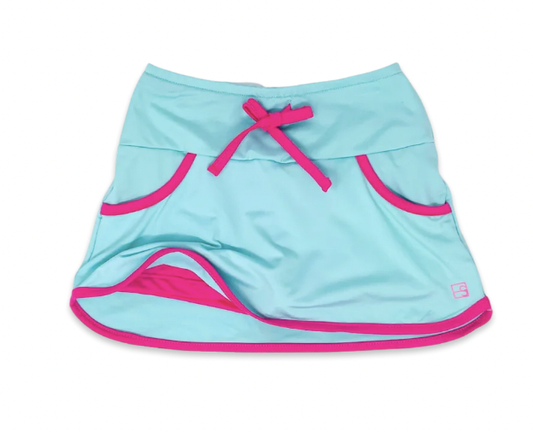 SF Power Pink Totally Turquoise Tiffany Tennis Skort