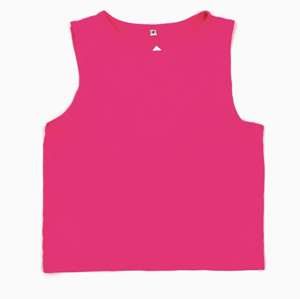 Hot Pink Athletic Top