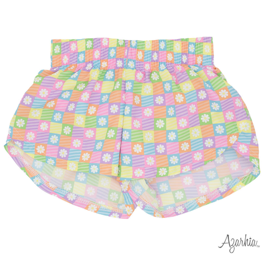 Steph Short in Block Daisies