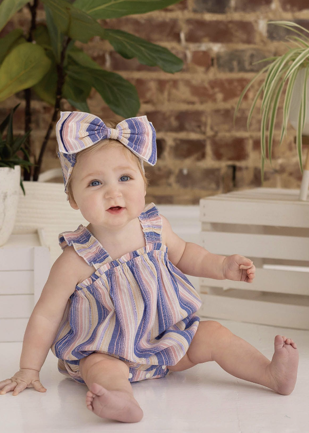 MH Purple Riley Rose Romper