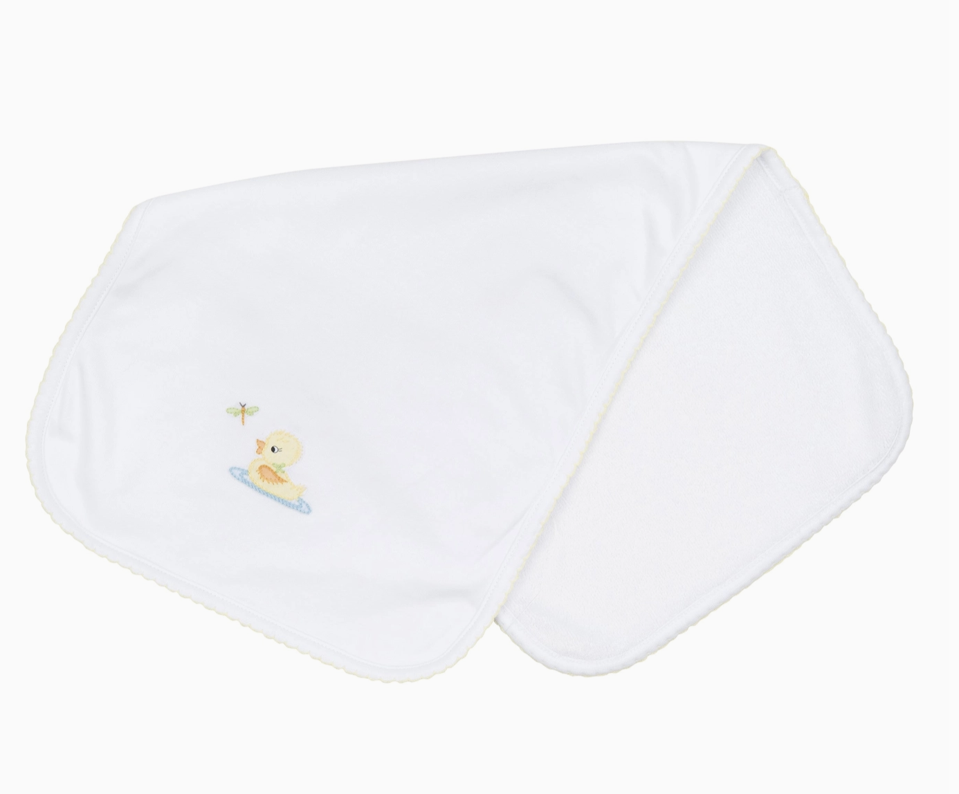 MB Darling Ducklings Burp Cloth - Yellow
