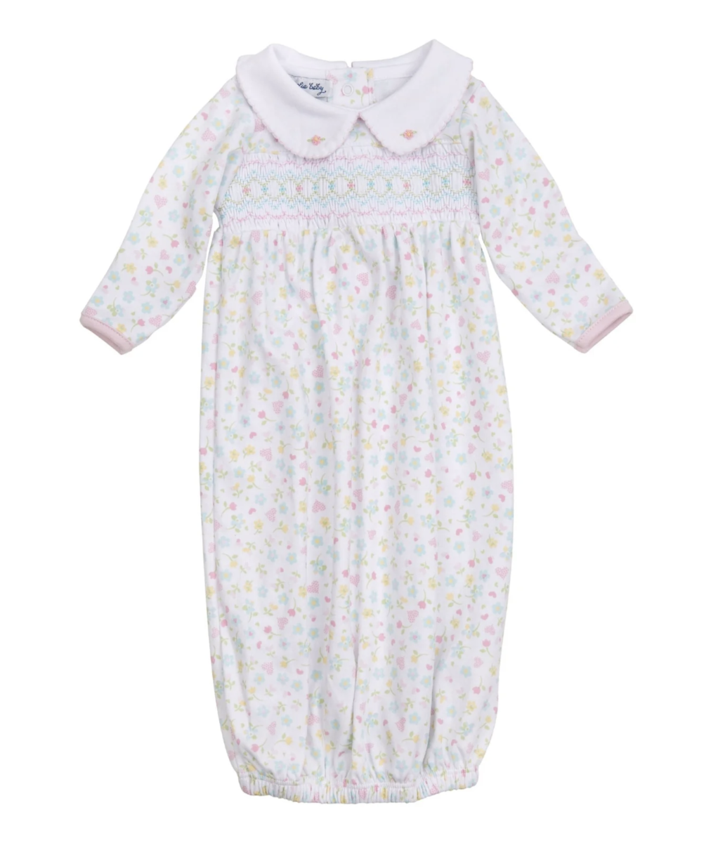 MB Clara's Classics Smocked Gathered Gown