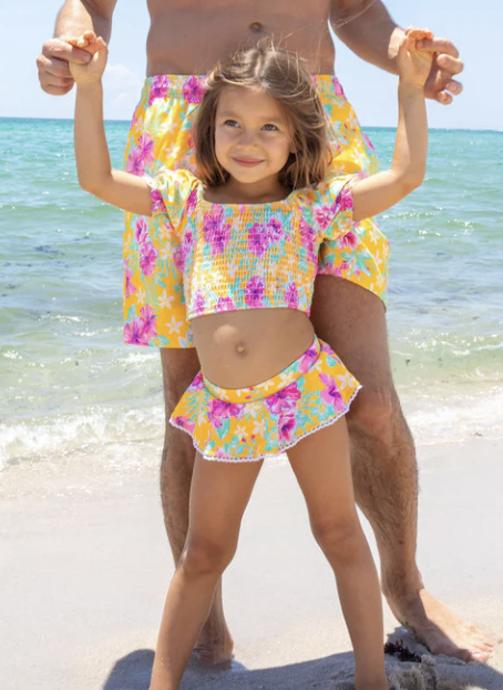 BB Sunshine Aloha Two Piece Swimsuit