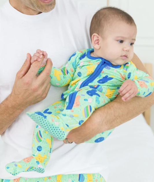 Green Sugar Rush One Piece Footie Pajamas