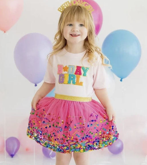 Birthday Patch Short Sleeve Tee