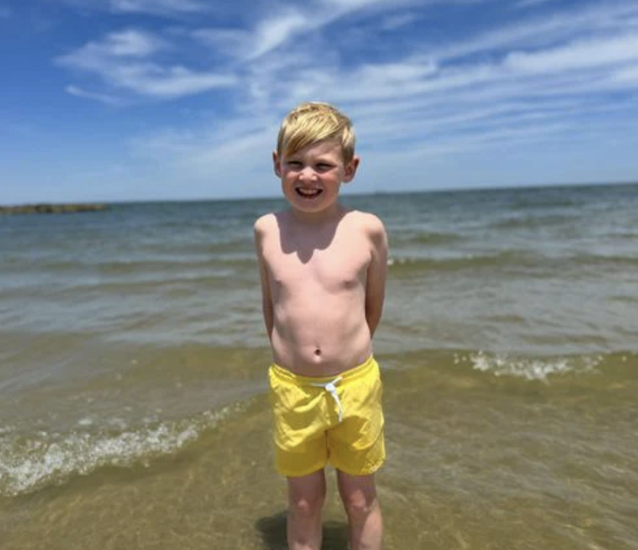 Splash Yellow Swim Short
