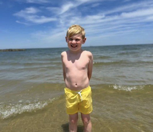 Splash Yellow Swim Short