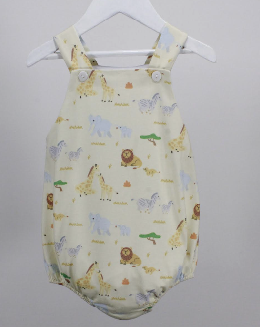 Yellow Happy Animals Bubble
