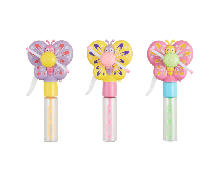 Light-Up Butterfly Bubble Fan