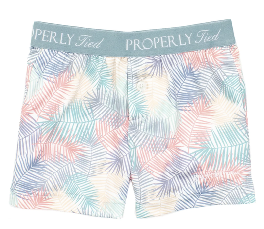Properly Tied Boys Inlet Boxer Palm
