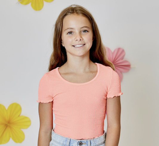 DH Neon Coral Top