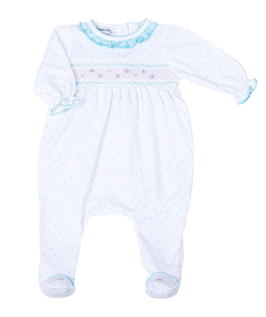 MB Adele's Classic Smocked Footie