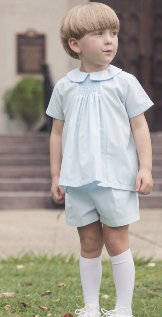 LS James Short Set Blessings Blue
