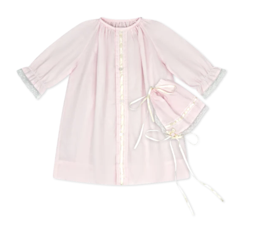 LS Original Daygown Set Blessings Pink/Ecru