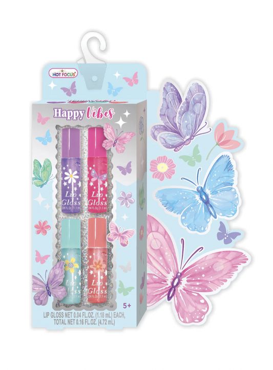 Happy Vibes Tie Dye Butterfly