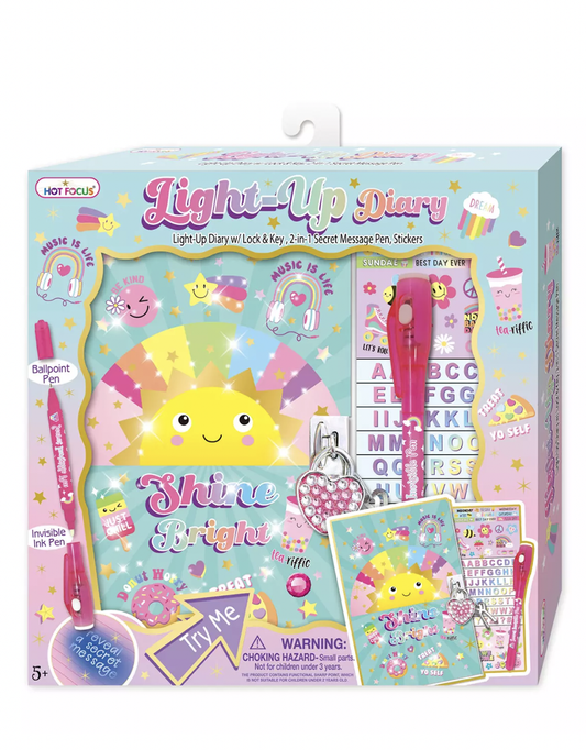 Light Up Diary Be Kind