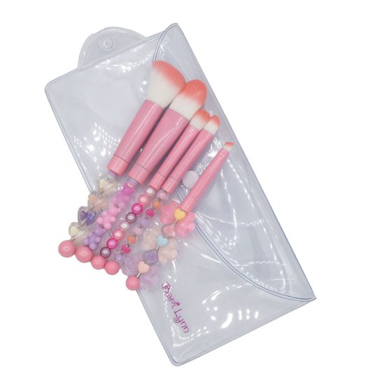 5 pc Fun Charm Make-Up Brush Set