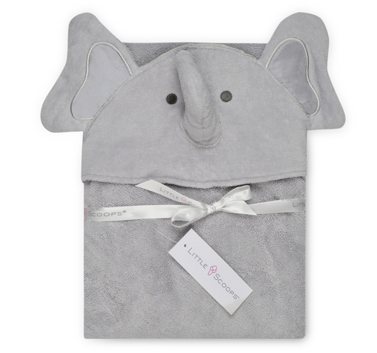 Little Scoops Elephant Hooded Towel