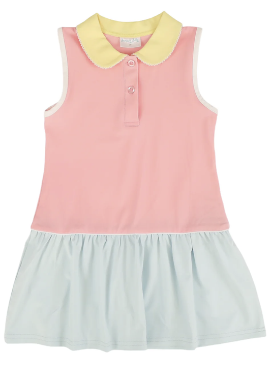 On The Court Girls Athletic Jumping Jolly Dress