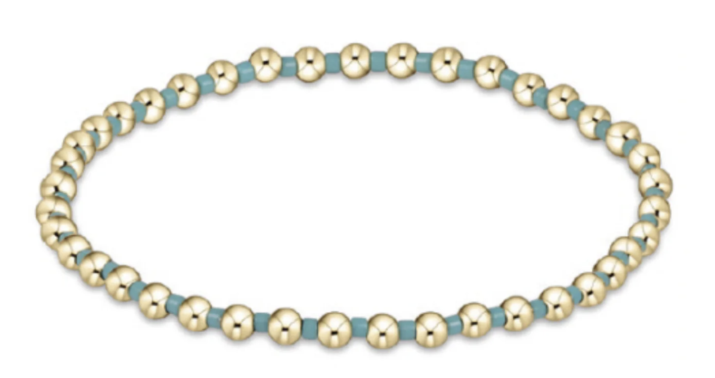 Egirl Hope Grateful Bracelet- Turquoise
