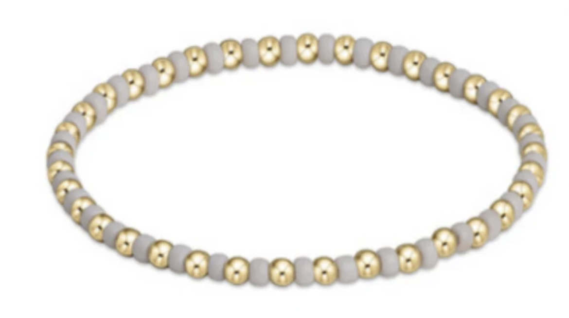Egirl Hope Grateful Bracelet- White