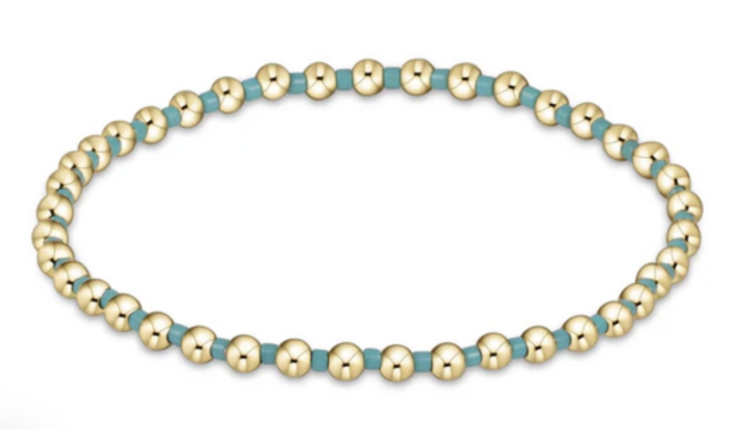 Egirl Hope Grateful Bracelet- Mint