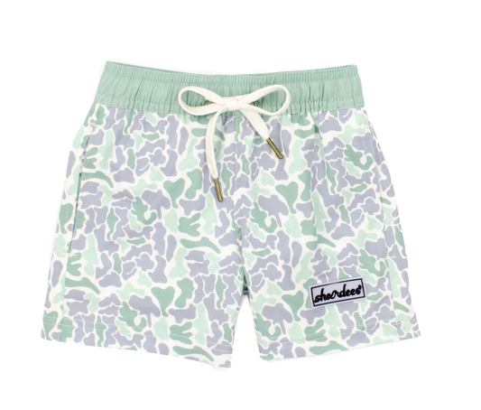 PT Boys Shordees Swim Sage Camo