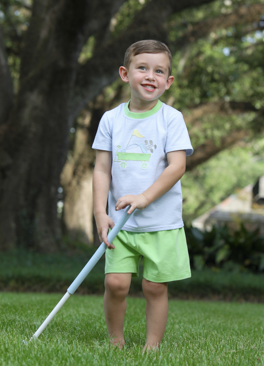 TSK Boy Golf Short Set
