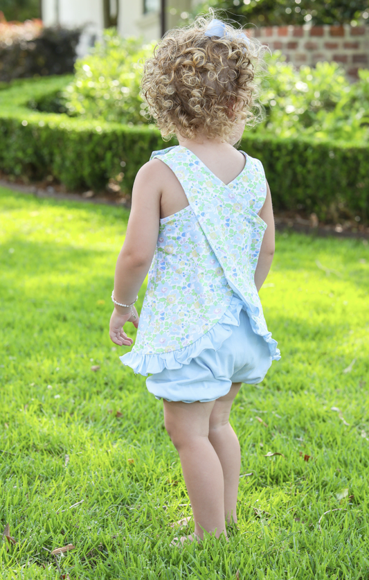 TSK Blooming Floral Swing Back Bloomer Set