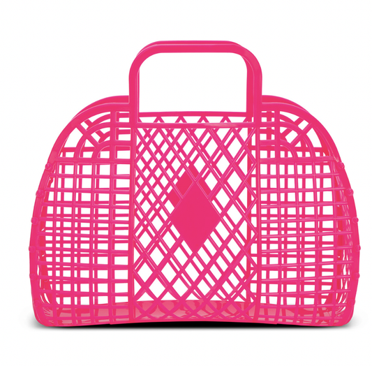 Smal Pink Neon Jelly Bag