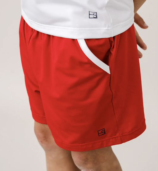 Nathan Short - Candy Apple Red and Pure Coconut