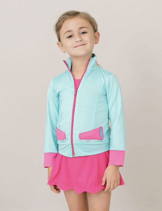 Juliet Jacket - Totally Turquoise, Power Pink, Megaphone