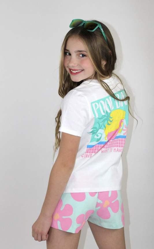 Pool Babe Graphic Shirt