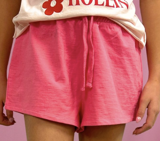 Basic Hot Pink Shorts